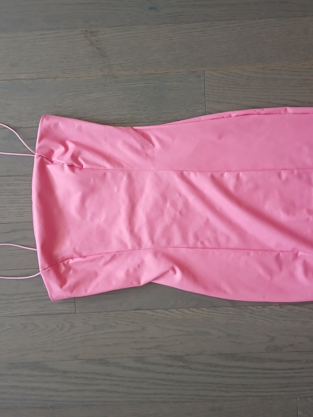 Zara Pink Mini Dress with Spaghetti Straps